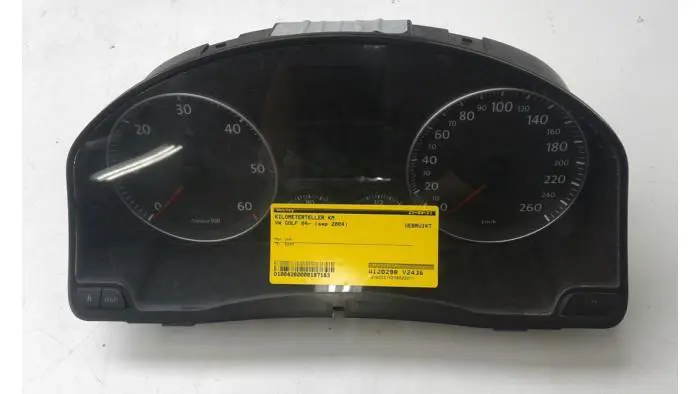 Tacho - Kombiinstrument KM Volkswagen Golf