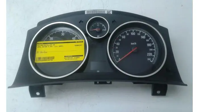 Tacho - Kombiinstrument KM Opel Astra