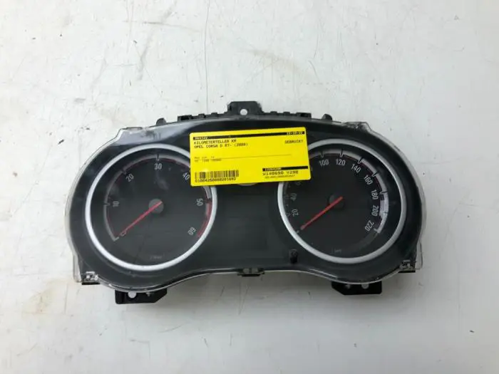 Tacho - Kombiinstrument KM Opel Corsa D 07-