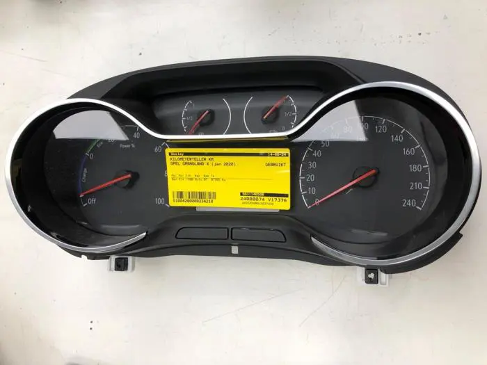 Tacho - Kombiinstrument KM Opel Grandland X